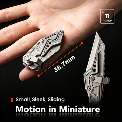 LINKFIN: A Compact Sliding-Link Knife for Everyday Use