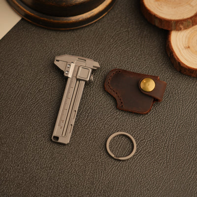 TiCal Pro - Titanium Mini Caliper with 7+ Functions in One