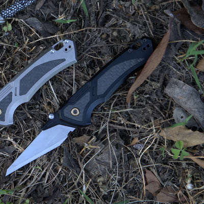 The Thunder-Titanium Utility Knife with Replaceable Blade