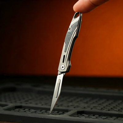 NickBlade: Titanium Micro Folding Knife for EDC Tasks