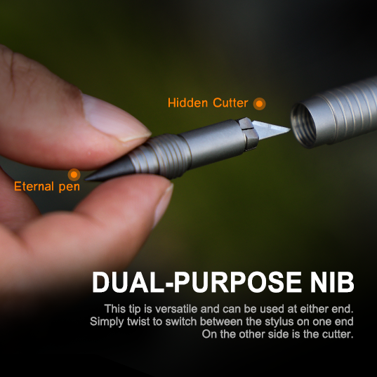 Bullet Ant 3.0: Titanium Tactical Bolt-Action Multi-Tool Pen