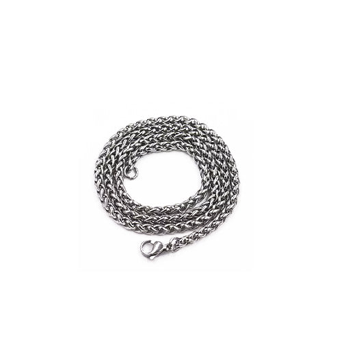 AJOUTS: Collier en acier inoxydable