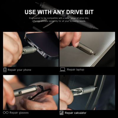 Bullet Ant 3.0: Titanium Tactical Bolt-Action Multi-Tool Pen