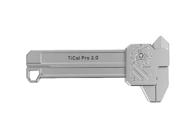 TiCal Pro 2.0 : Un pied à coulisse en titane à double échelle pour un usage quotidien (EDC)