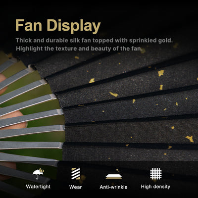 The Galaxy: Titanium EDC Kung Fu Folding Fan/ Emergency Tool