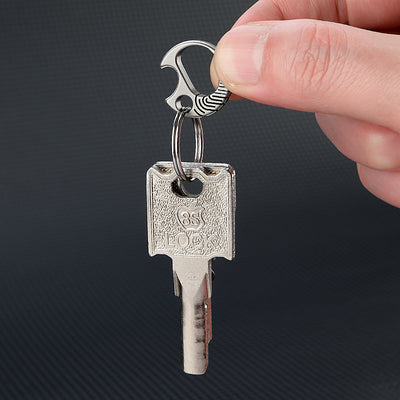 Mini Titanium Quick-Release Key Clip