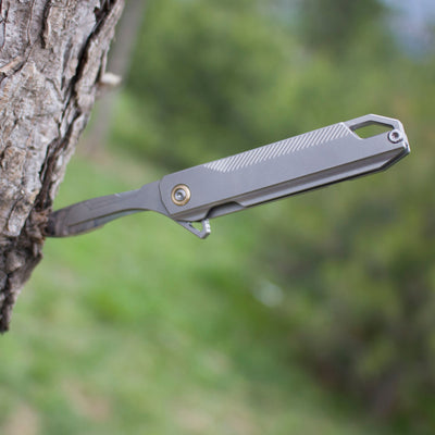 Titanium Mini Flipper Scalpel Folding Pocket Knife