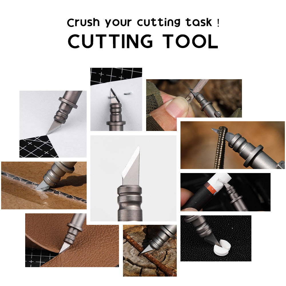 AcePick Pro: Titanium Quick-Release Multitool Toothpick