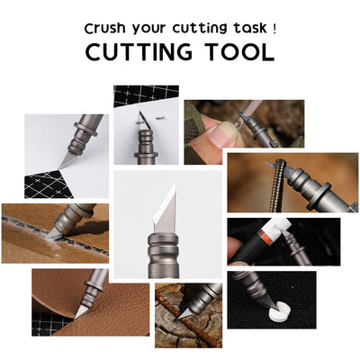 AcePick Pro: Titanium Quick-Release Multitool Toothpick