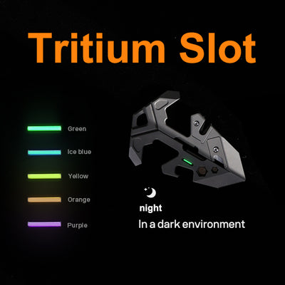 V-Stand - Titanium Multi-Tool Phone Stand for EDC