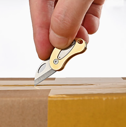 Brass Mini Pigeon Knife
