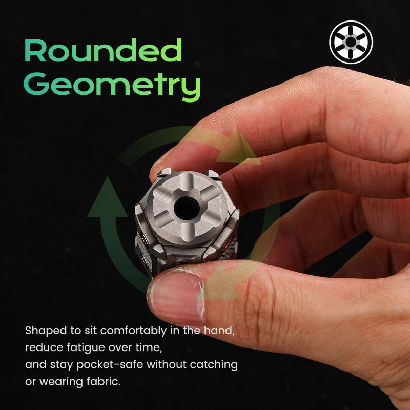 TiSpinx II: A Modular Titanium EDC Spinner Pendant