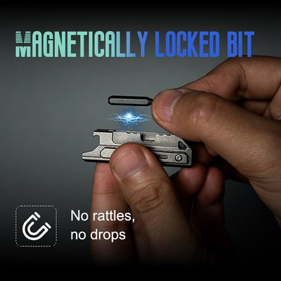 Mini Master: Micro Titanium Keychain Knife & EDC Multitool