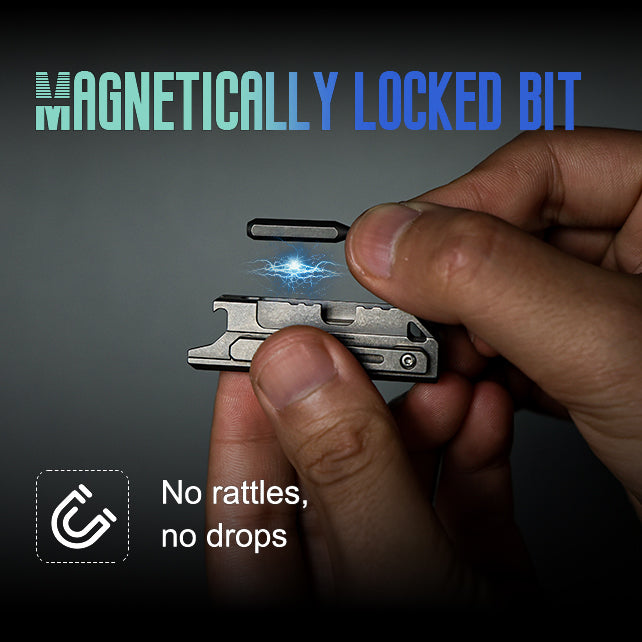 Mini Master: Micro Titanium Keychain Knife & EDC Multitool