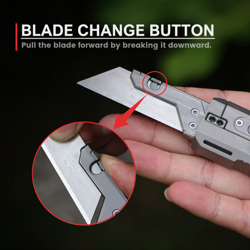 The JetFlick - Innovative Titanium Knife with Unique Opening