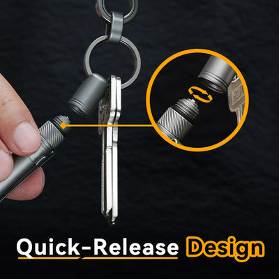 The OmniPen: Titanium Pocket Tool with 5 Smart Functions