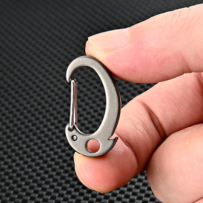 Mini Titanium Quick-Release Key Clip