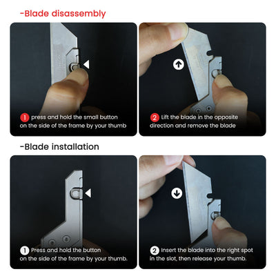 The JetFlick - Innovative Titanium Knife with Unique Opening
