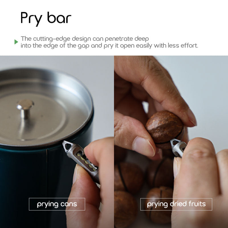 The Dark Fire - Titanium Multitool Pendant Lantern for EDC