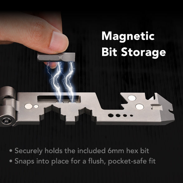 AceStand 2.0: The Magnetic All-in-1 Titanium EDC Phone Stand