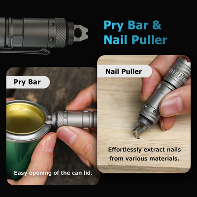 The CoreLite: 6-in-1 Modular Titanium Multitool Pen