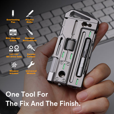OmniPro Wrench 3.0 — Titanium Multi-Tool Wrench System