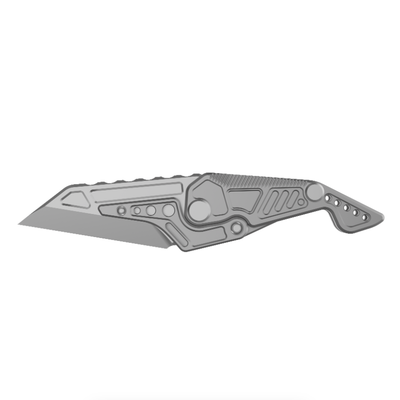 LINKFIN: A Compact Sliding-Link Knife for Everyday Use