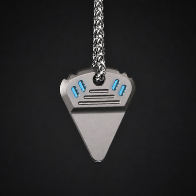 ResoTi | Titanium Guitar Pick with Sweat-Activated Grip