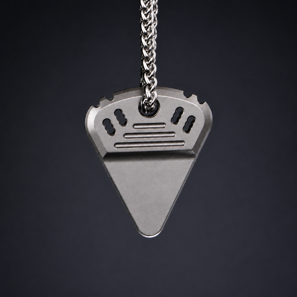ResoTi | Titanium Guitar Pick with Sweat-Activated Grip