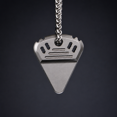 ResoTi | Titanium Guitar Pick with Sweat-Activated Grip