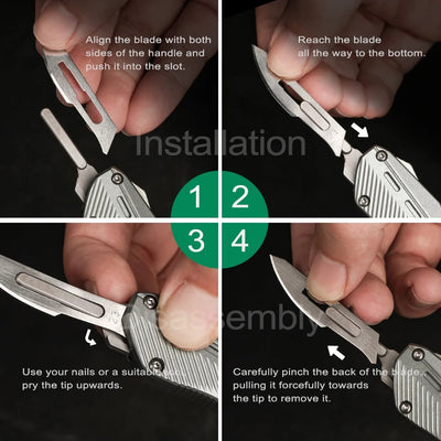 The SwiftMamba — Compact Quick-Deploy Utility Knife for EDC