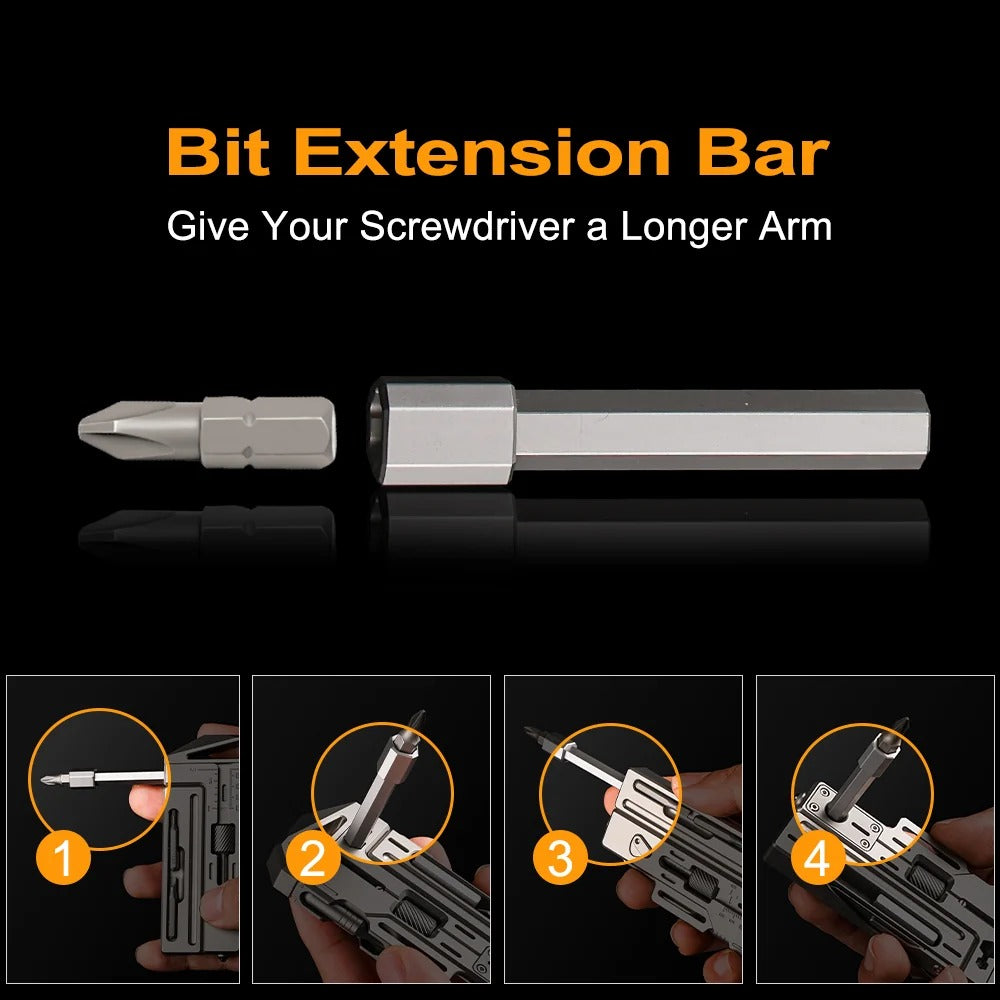 OmniPro Wrench 3.0 — Titanium Multi-Tool Wrench System