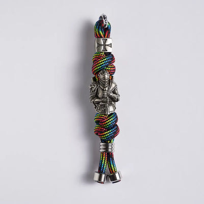EDC Paracord Lanyard Keychain