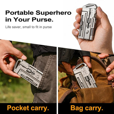 OmniPro Wrench 3.0 — Titanium Multi-Tool Wrench System