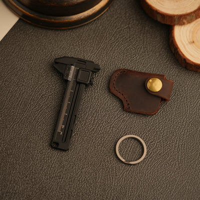 TiCal Pro - Titanium Mini Caliper with 7+ Functions in One