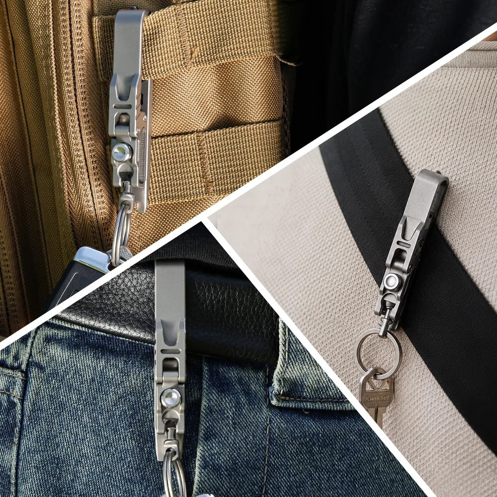 K-Smart X: A Refined Titanium EDC Belt Buckle Toolkit System
