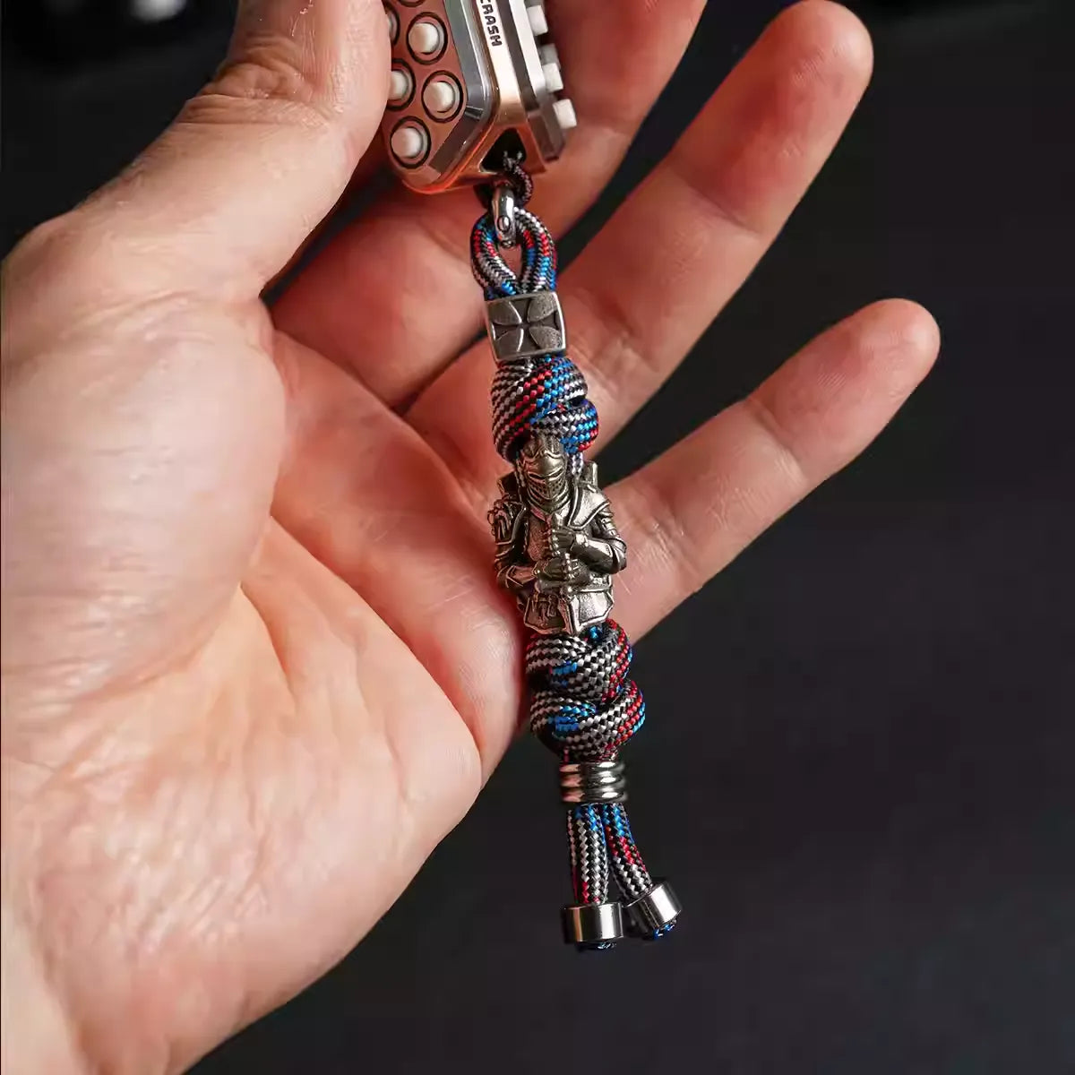 EDC Paracord Lanyard Keychain