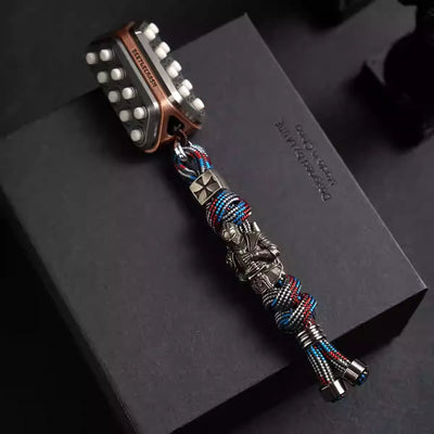 EDC Paracord Lanyard Keychain