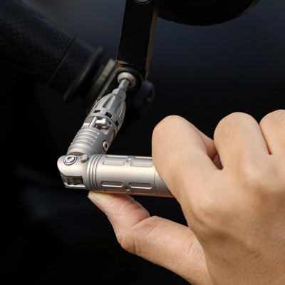 Arcos Driver: 4-Angle Foldable Titanium Ratchet Screwdriver