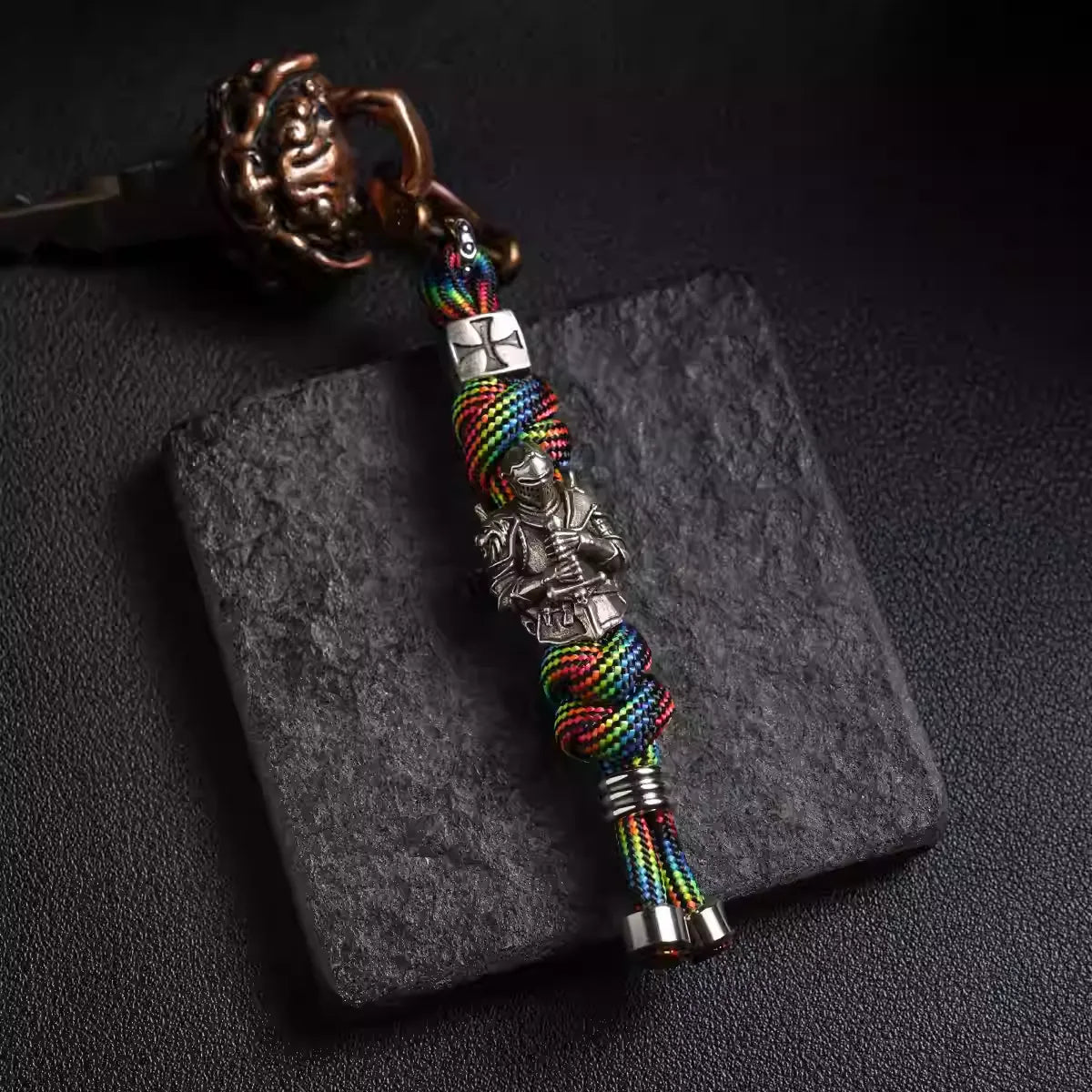 EDC Paracord Lanyard Keychain