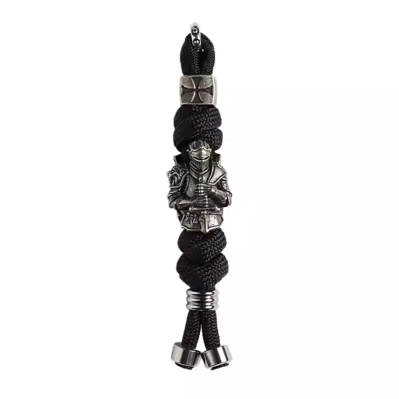 EDC Paracord Lanyard Keychain