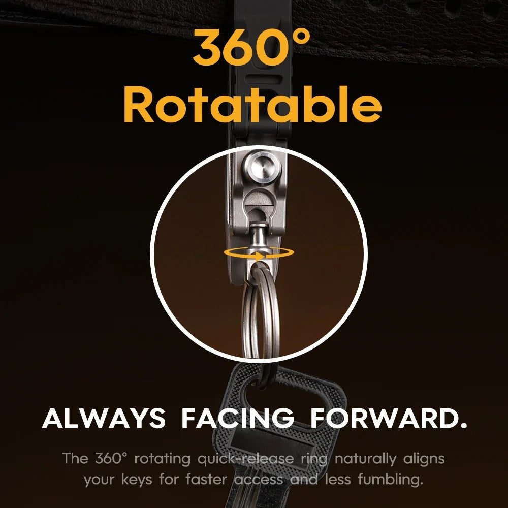 K-Smart X: A Refined Titanium EDC Belt Buckle Toolkit System